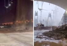 Landslide Shuts Mumbai-Bound Lane Of Mumbai–Pune Expressway’s Missing Link, Traffic Diverted Landslide near Tunnel 2 on the Mumbai–Pune Expressway Missing Link following heavy rainfall