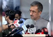 ‘Has Uddhav Taken MVA’s NOC For Maha Aarti?’ Shambhuraj Desai Targets UBT, Says ‘Hindutva Show-Off Won’t Fool Maharashtra’ Shiv Sena leader Shambhuraj Desai speaking about Uddhav Thackeray and Maha Aarti