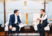 Nitesh Rane Seeks Early Central Approval for Maharashtra Projects Under Sagarmala 2.0 State and Union government representatives discussing Maharashtra’s Sagarmala 2.0 project proposals at a meeting in New Delhi.