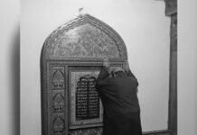 Songs of Survival – Part 3: The Architecture of Cosmic Connection A devotee offers prayers inside a historic Sufi shrine in Kashmir, where devotional music continues to connect faith, memory and generations.