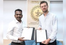 Maharashtra Government Signs MoU with JioBLAST to Promote Gaming, Esports and Digital Innovation Dr. P. Anbalagan, Principal Secretary, Industries, Government of Maharashtra, and Charlie Cowdrey, CEO of JioBLAST, display the signed Memorandum of Understanding in Mumbai.