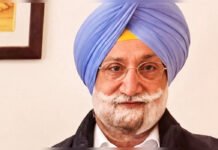 Congress Leader Sukhjinder Singh Randhawa Meets Amit Shah Amid Party Turmoil Congress leader Sukhjinder Randhawa meeting Union Home Minister Amit Shah to discuss Punjab's law and order situation