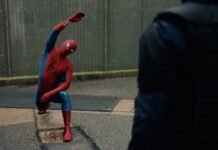 ‘Spider-Man: Brand New Day’: Five Moments That Had Marvel Fans Going Wild in Theatres Spider-Man in an action sequence from Spider-Man: Brand New Day.