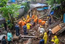 Mumbai Landslide Horror: Five Dead, Several Feared Trapped After Debris Buries Homes In Ghatkopar Rescue teams search debris after landslide in Ghatkopar Mumbai