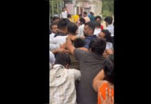 CJP Team Allegedly Attacked In Jaipur While Inspecting Government School; Volunteer Suffers Arm Fracture Ashutosh Ranka and CJP volunteers during alleged attack in Jaipur