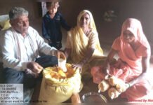 From Soil to Self-Reliance: How Mangalsingh and Shantidevi Transformed Their Farm Mangalsingh Ganaga and his family pack organically grown turmeric powder at their home in Phalwa village, Banswara district, Rajasthan.