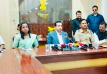 Sindhudurg Aims to Enter Maharashtra’s Top Three Districts in Per Capita Income: Nitesh Rane Guardian Minister Nitesh Rane addressing the media on Sindhudurg’s development, employment and economic growth plans.