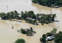 Assam Flood Crisis Deepens: Death Toll Climbs To 95, Over 1.6 Lakh People Hit Across 14 Districts Rescue teams assist flood-affected residents in Assam as the death toll reaches 95.