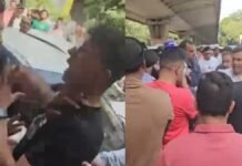 BJP MLA Parvesh Verma Slaps Man for Questioning Poor Condition of Road; Alleges He Abused His Family, Sahil Says Delhi Minister ‘Threatened to Kill Me’ Parvesh Verma during road inspection in Tilak Nagar