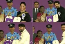 72nd National Film Awards: Yami Gautam, Kartik Aaryan, Mammootty, Randeep Hooda Honoured in Gujarat Yami Gautam Kartik Aaryan and Mammootty at 72nd National Film Awards