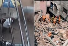 Satya Niketan Building Collapse: Death Toll Rises To 6, 11 Rescued After Overnight Operation Rescue operation after building collapse in Delhi’s Satya Niketan