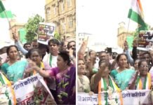 Supriya Sule Leads Mumbai Protest Over Inflation, Asks, “How Will Common Man Afford Essentials?”