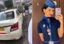 IndiGo Cabin Crew Member Kainoor Mistry Dies After Cab Crashes Into Bridge Ledge on Mumbai’s Western Express Highway Kainoor Mistry IndiGo Cabin Crew Borivali Accident