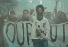Diljit Said ‘I’m an Artist Bro’. Now His New Video Looks Like a Student Protest — Coincidence or Commentary? Diljit Dosanjh standing in front of a crowd of protesters in a still from the Devil music video.