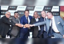 RINAC, Gonvarri Form Joint Venture for Warehouse and Cold-Chain Solutions in India RINAC India and Gonvarri Material Handling representatives at CONSTRUCTOR RINAC joint venture launch