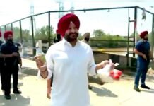 ‘I Am Returning the Bottle’: Ravneet Bittu Holds Liquor, Eggs and Tomatoes in Protest Against Bhagwant Mann, Detained Ravneet Bittu holds liquor bottle, eggs and tomatoes during protest against Bhagwant Mann